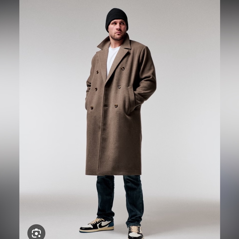 Abercrombie men’s double breasted coat